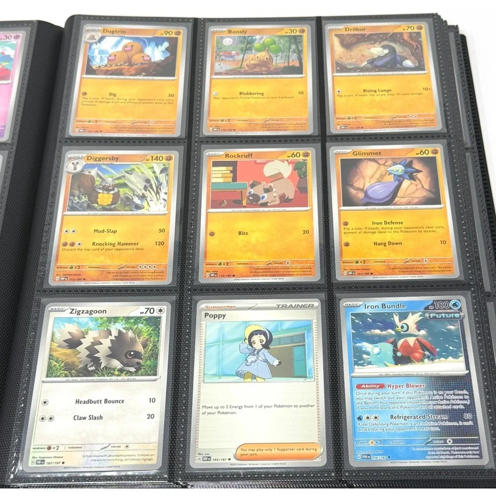 Pokemon TCG Binder‎ Lot 237 Cards EX Holo Reverse Rare EX NM Modern Collection